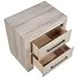 Everett Gray 2 Drawer Nightstand