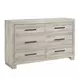 Everett Melamine Gray Storage Panel Bedroom Set