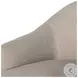 Marnie Knoll Sand Performance Fabric 32" Upholstered Chaise Lounge
