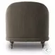Marnie Knoll Mink Performance Fabric 32" Upholstered Chaise Lounge
