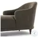 Marnie Knoll Mink Performance Fabric 32" Upholstered Chaise Lounge