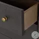 Fiona Black Raffia 6 Drawer Dresser