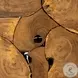 Tomlin Teak Root Outdoor Square End Table