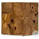 Tomlin Teak Root Outdoor Square End Table