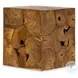 Tomlin Teak Root Outdoor Square End Table