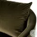 Farrah Surrey Olive 39" Upholstered Chaise Lounge