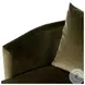 Farrah Surrey Olive 39" Upholstered Chaise Lounge