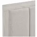 Westport White Oak and Gray Queen Upholstered Platform Bed