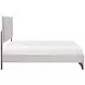 Westport White Oak and Gray Upholstered Platform Bedroom Set