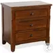 Maple Haze Dark Brown Bedroom Set