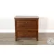 Desert Sage Dark Brown 3 Drawer Nightstand
