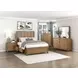 Charlotte Light Brown Rectangular Dresser Mirror