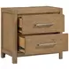 Charlotte Light Brown Storage Platform Bedroom Set