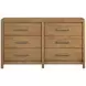 Charlotte Light Brown Storage Platform Bedroom Set
