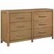 Charlotte Light Brown Storage Platform Bedroom Set