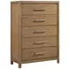 Charlotte Light Brown Storage Platform Bedroom Set