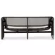 Selma Faux Black Hyacinth 63" Outdoor Sofa