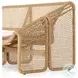 Selma Faux Hyacinth 63" Outdoor Sofa
