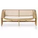 Selma Faux Hyacinth 63" Outdoor Sofa