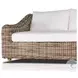Messina Chunky Sand Woven 63" Outdoor Sofa