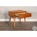 Cozy Luxe Medium Brown 1 Drawer Nightstand