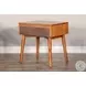 Cozy Luxe Medium Brown 1 Drawer Nightstand