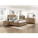 Charlotte Light Brown Rectangular Dresser Mirror