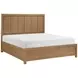 Charlotte Light Brown Storage Platform Bedroom Set
