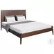 Cozy Luxe Dark Brown Eastern King Platform Bed