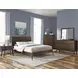 2336WL-D2 Walnut 6 Drawer Dresser