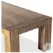 Abaso Rustic Wormwood Oak 108" Rectangular Dining Table