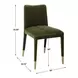 Oakley Moss Upholstered Dining Chair Set of 2