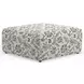 Stockbridge Denim Cocktail Square Ottoman