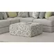 Stockbridge Denim Cocktail Square Ottoman