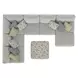 Stockbridge Denim and Slate 4 Piece Sectional