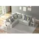 Stockbridge Slate 2 Piece Sectional Loveseat and Section