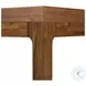 Arturo Natural Walnut Veneer Rectangular Coffee Table