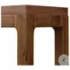 Arturo Natural Walnut Veneer 78" Console Table