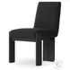Roxy Gibson Black Performance Fabric Dining Chair