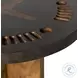 Poker Natural Brown Guanacaste Table