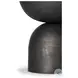 Corbett Creamy Taupe Marble Round End Table