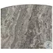 Corbett River Grey Marble Round End Table