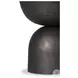 Corbett River Grey Marble Round End Table