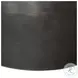 Corbett Polished Black Marble Round End Table