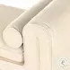 Mitchell Thames Cream Performance Fabric 63" Accent Bench