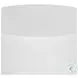 Javi Matte White Cast Aluminum Outdoor Round Coffee Table