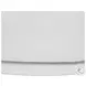 Javi Matte White Cast Aluminum Outdoor Round Coffee Table