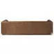 Alec Dulane Mahogany 98" Upholstered Sofa
