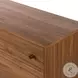 Arturo Natural Walnut Veneer 6 Drawer Dresser