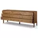Arturo Natural Walnut Veneer 9 Drawer Dresser